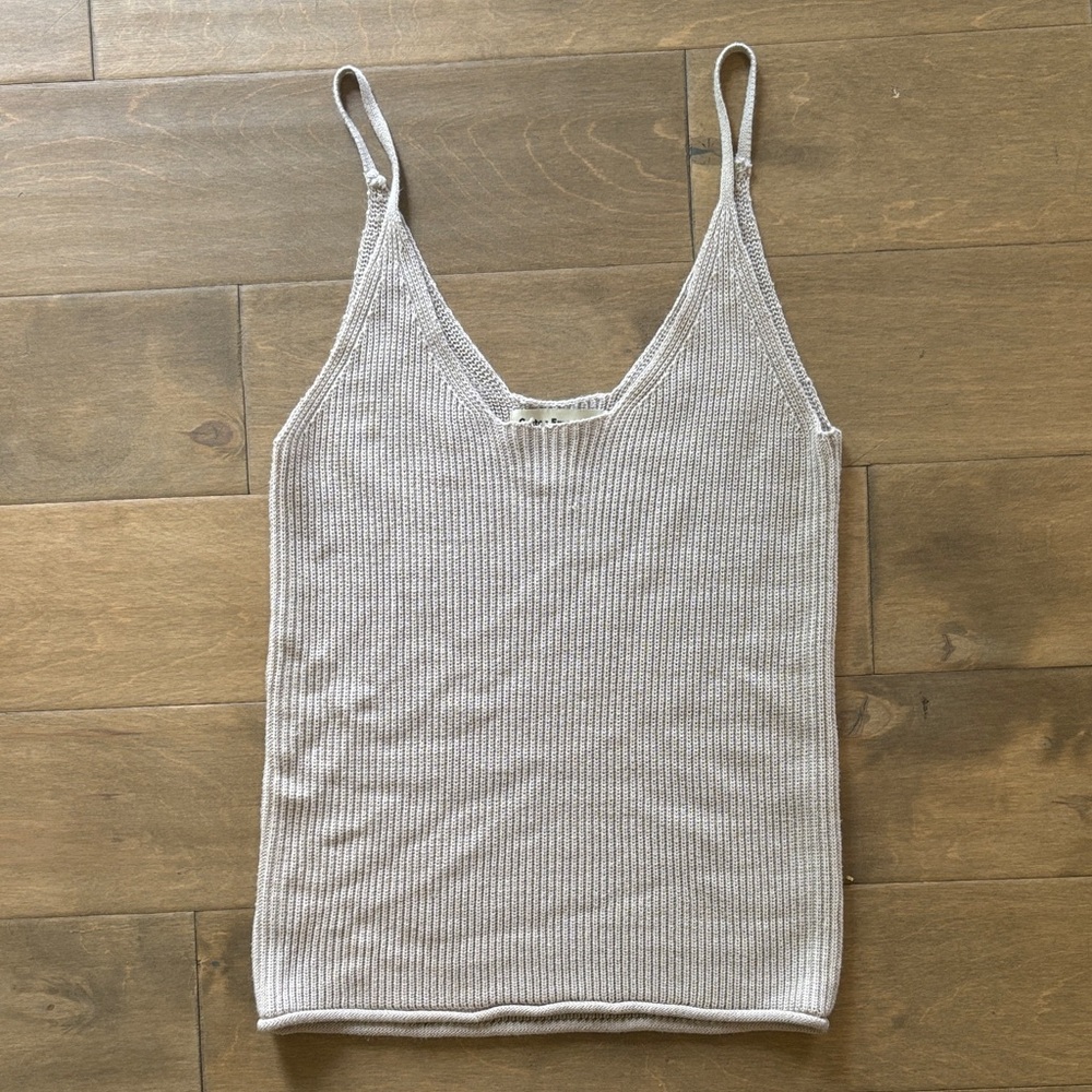 Sweater tank top